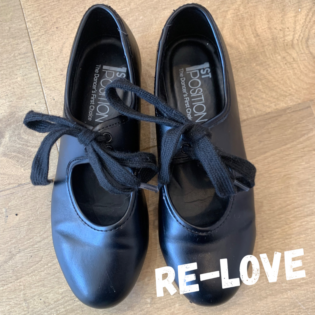 First position clearance tap shoes